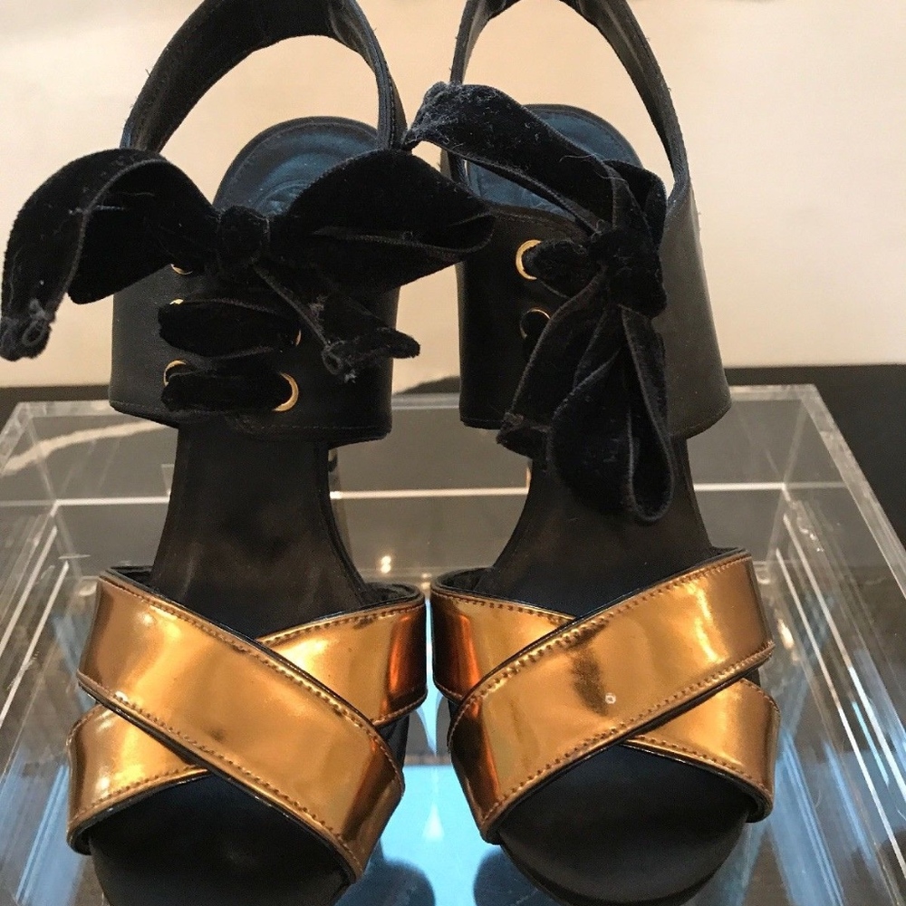 Tory Burch Strappy Cocktail Evening Sandals Sz 8M